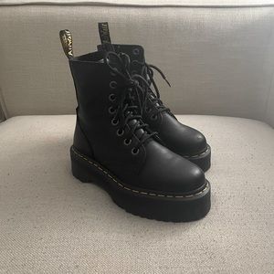 Dr Martens Jadon III Pisa Leather Platform Boots